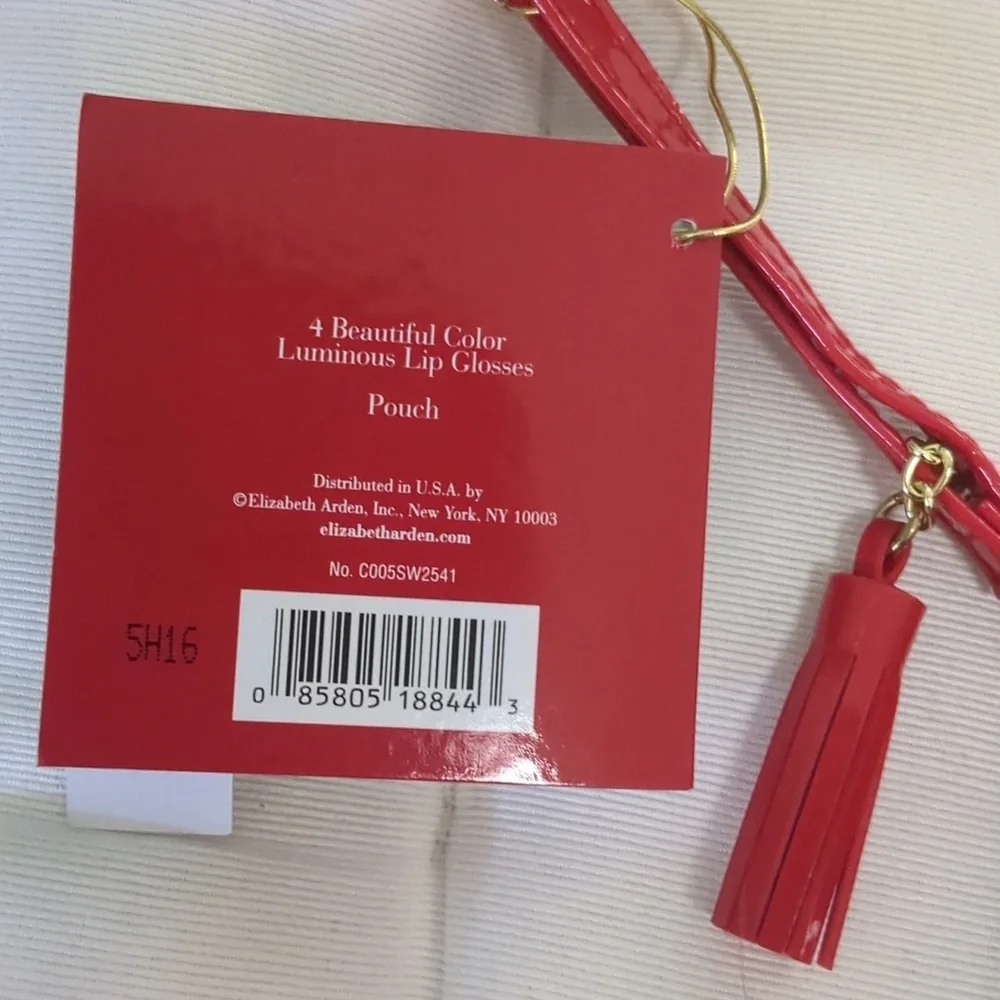 Red Women's Bag with Bow Accent - Picture 2 of 2
